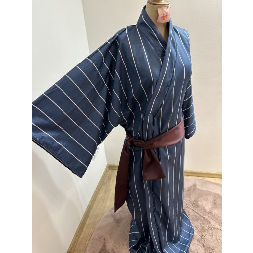 Aoi férfi hobbi kimonó