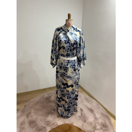 Aoi kumo férfi hobbi kimonó L-XL